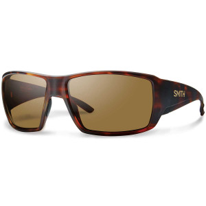 Smith Guide's Choice Sunglasses ChromaPop Polarized in Matte Havana with Brown
